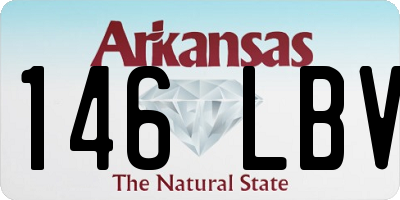 AR license plate 146LBV