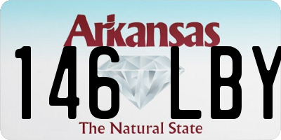 AR license plate 146LBY