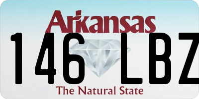 AR license plate 146LBZ