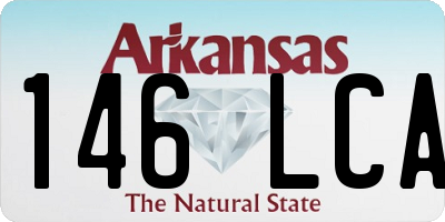 AR license plate 146LCA