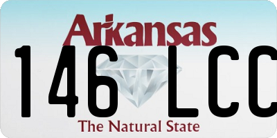 AR license plate 146LCC
