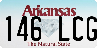 AR license plate 146LCG