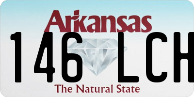 AR license plate 146LCH