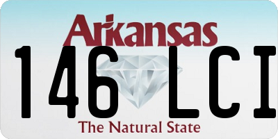 AR license plate 146LCI
