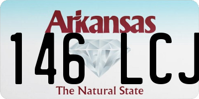 AR license plate 146LCJ