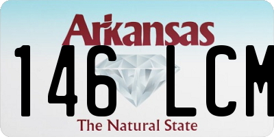 AR license plate 146LCM
