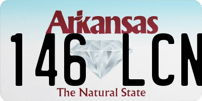 AR license plate 146LCN