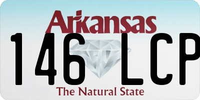 AR license plate 146LCP