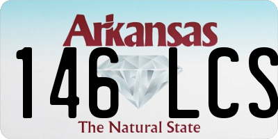 AR license plate 146LCS