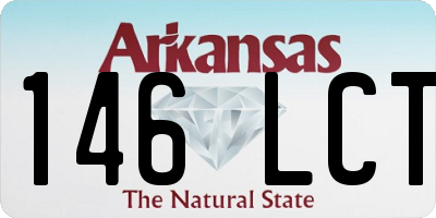 AR license plate 146LCT