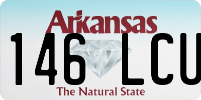 AR license plate 146LCU