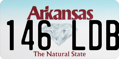 AR license plate 146LDB