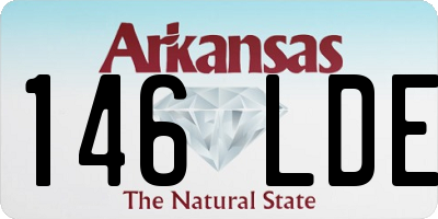 AR license plate 146LDE
