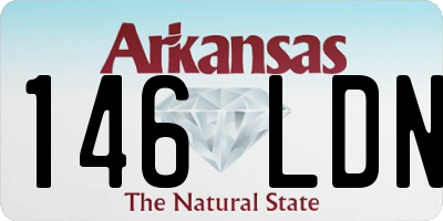AR license plate 146LDN