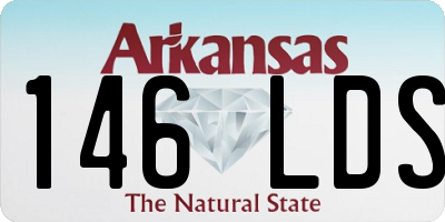 AR license plate 146LDS