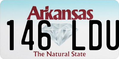 AR license plate 146LDU