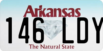AR license plate 146LDY