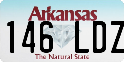 AR license plate 146LDZ