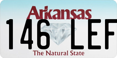AR license plate 146LEF