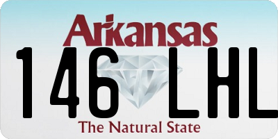 AR license plate 146LHL