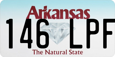 AR license plate 146LPF