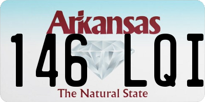 AR license plate 146LQI