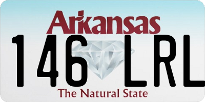 AR license plate 146LRL