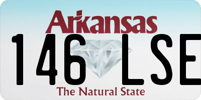 AR license plate 146LSE