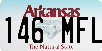 AR license plate 146MFL