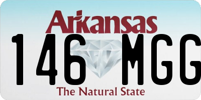 AR license plate 146MGG