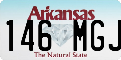 AR license plate 146MGJ