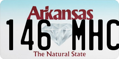 AR license plate 146MHC