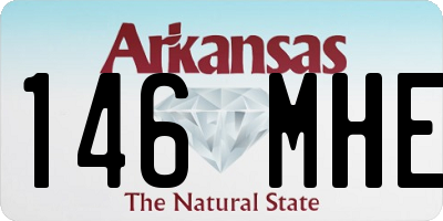AR license plate 146MHE