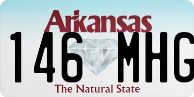 AR license plate 146MHG