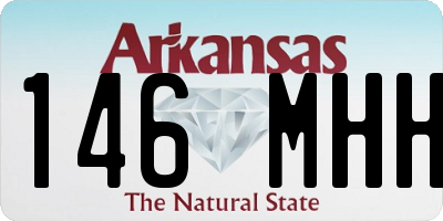 AR license plate 146MHH