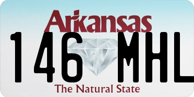 AR license plate 146MHL