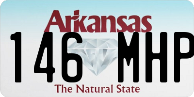 AR license plate 146MHP