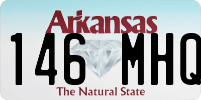 AR license plate 146MHQ