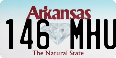 AR license plate 146MHU