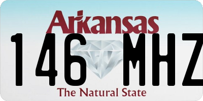 AR license plate 146MHZ
