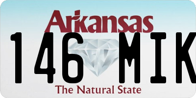 AR license plate 146MIK