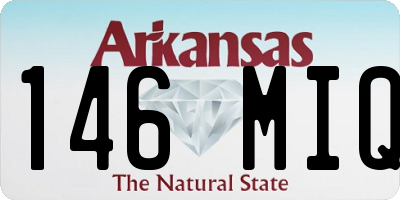 AR license plate 146MIQ