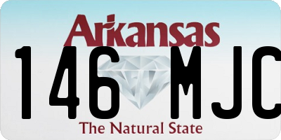 AR license plate 146MJC