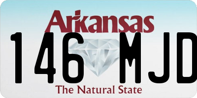AR license plate 146MJD