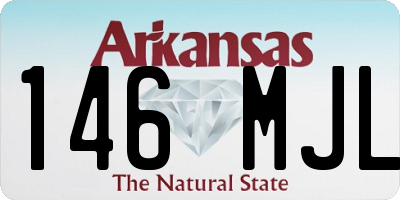 AR license plate 146MJL