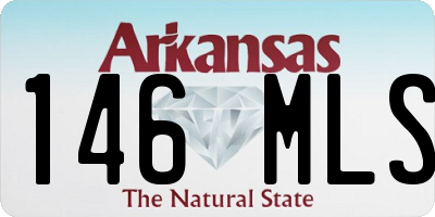 AR license plate 146MLS
