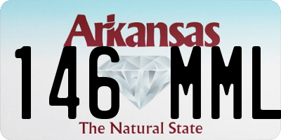 AR license plate 146MML