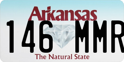 AR license plate 146MMR