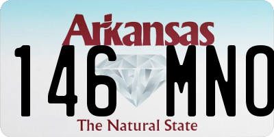AR license plate 146MNO