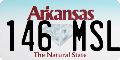 AR license plate 146MSL